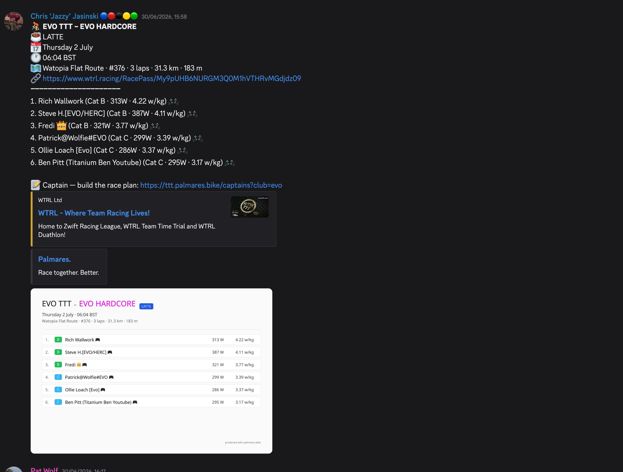 Discord post